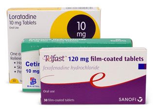 Antihistamine tablets